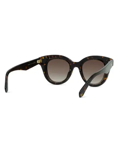 Loewe Women's 51.5MM Round Sunglasses - Brown | Thumbnail 6 Loewe Women's 51.5MM Round Sunglasses - Brown | Thumbnail 6