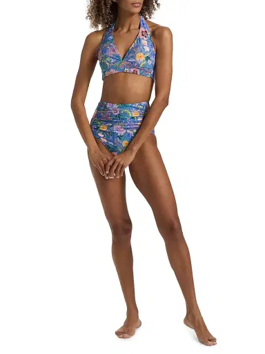 Johnny Was Women's Lilliana Halter Bikini Top - Lilliana - Size Small | Thumbnail 2