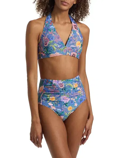 Johnny Was Women's Lilliana Halter Bikini Top - Lilliana - Size Small | Thumbnail 3