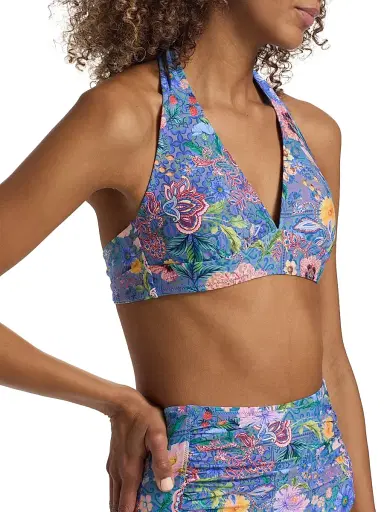 Johnny Was Women's Lilliana Halter Bikini Top - Lilliana - Size Small | Thumbnail 5
