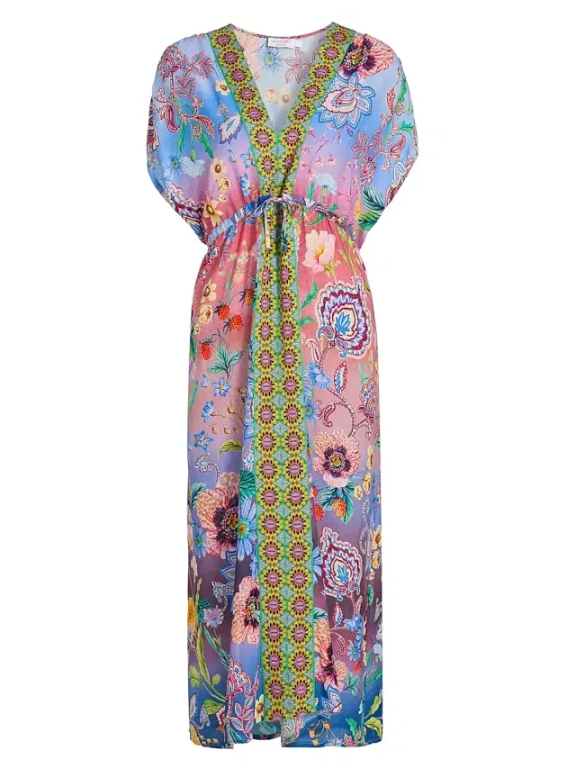 Johnny Was Women's Lilliana Gradient Floral Caftan - Lilliana