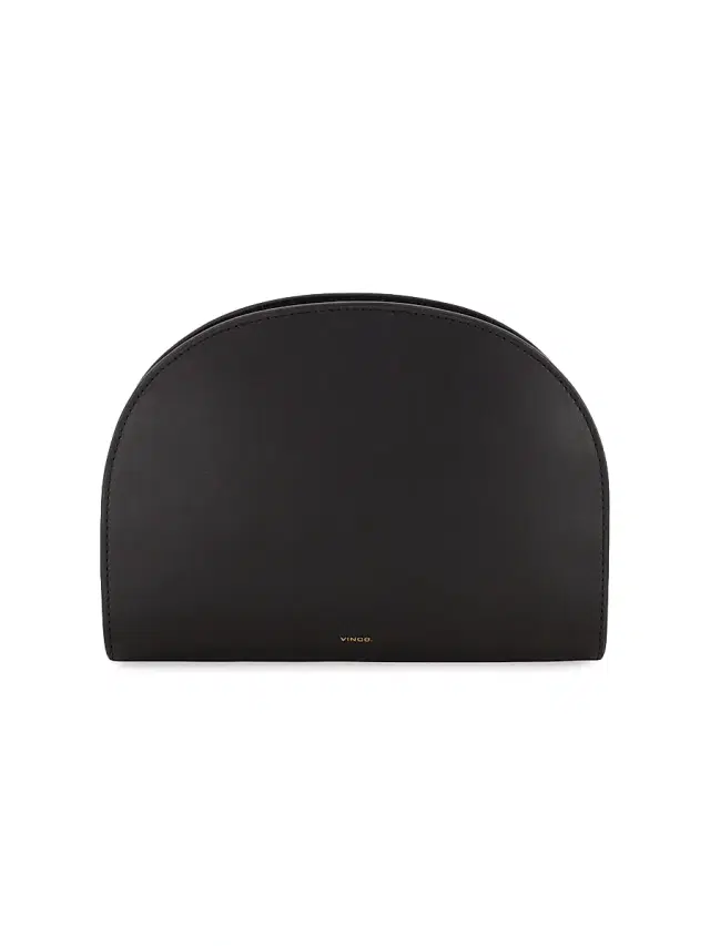 Vince Women's Demma Micro Leather Crossbody Bag - Black