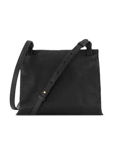 Vince Women's Jasper Leather Crossbody Bag - Black | Thumbnail 4 Vince Women's Jasper Leather Crossbody Bag - Black | Thumbnail 4