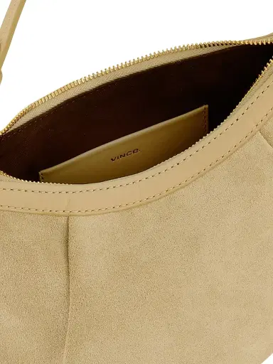 Vince Women's Ava Suede Crossbody Bag - Maiz | Thumbnail 3