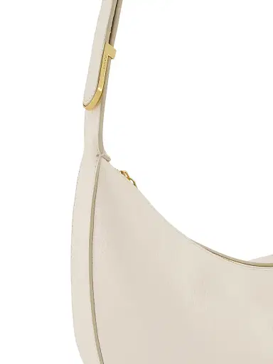 Vince Women's Eris Small Pebble Leather Hobo Bag - Milk | Thumbnail 5