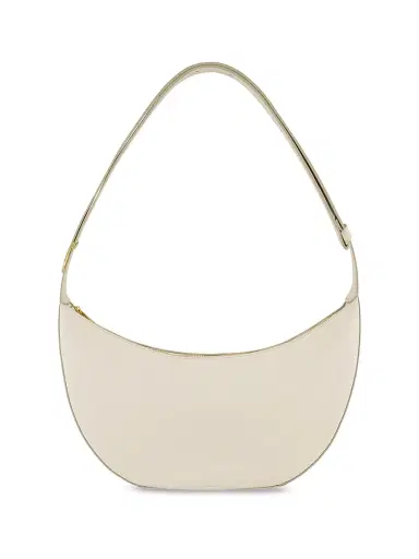 Vince Women's Eris Small Pebble Leather Hobo Bag - Milk | Thumbnail 1