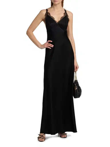 Kobi Halperin Women's Evin Floral Lace & Satin Maxi Dress | Thumbnail 3 Kobi Halperin Women's Evin Floral Lace & Satin Maxi Dress | Thumbnail 3