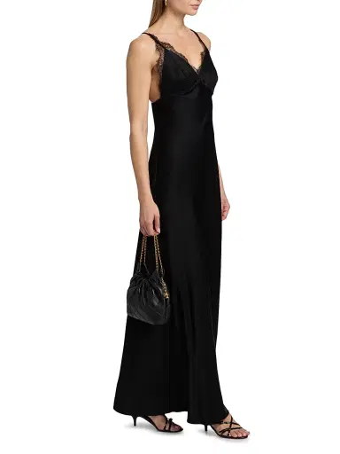 Kobi Halperin Women's Evin Floral Lace & Satin Maxi Dress | Thumbnail 4 Kobi Halperin Women's Evin Floral Lace & Satin Maxi Dress | Thumbnail 4