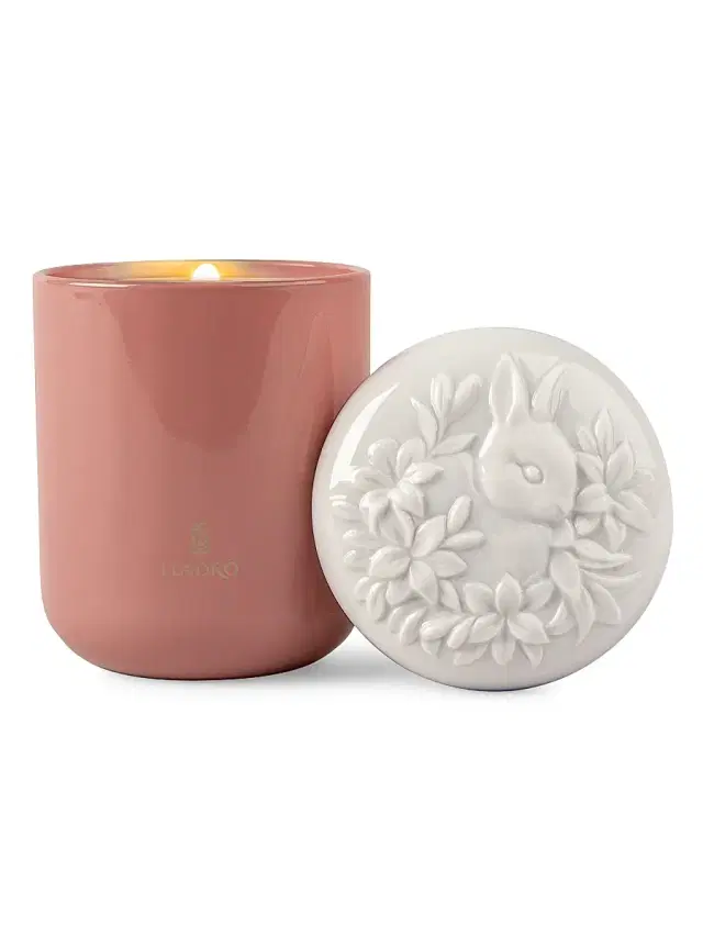 Lladro Sweet Memories Rabbit Candle