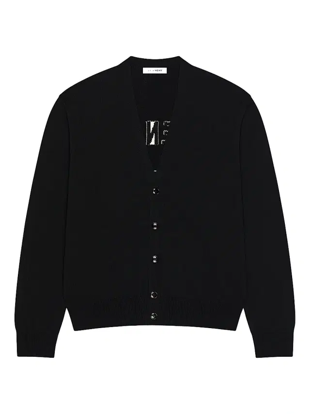 Givenchy Men's Couture Seam Cardigan in Knit - Black