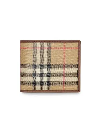 Burberry Men's MS Archive Check Bifold Wallet - Archive Beige | Thumbnail 1