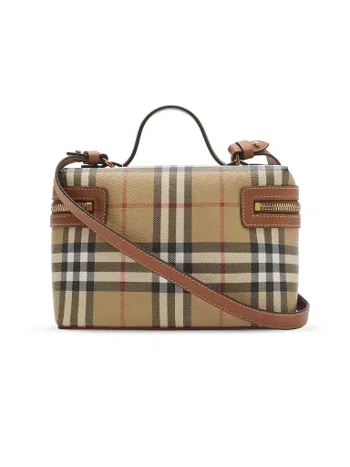 Burberry Women's Heritage Check Vanity Bag | Thumbnail 5 Burberry Women's Heritage Check Vanity Bag | Thumbnail 5