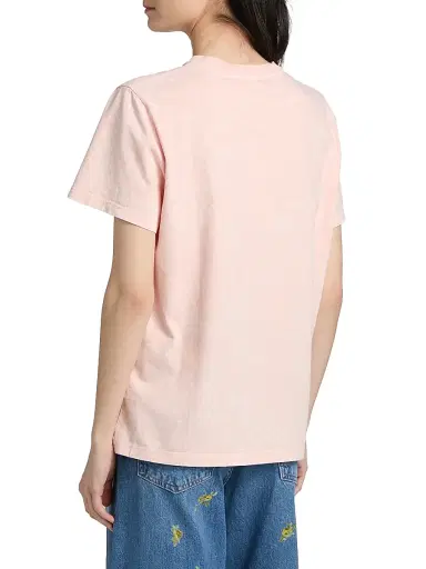 Ganni Women's Jersey Logo Oversized T-Shirt - Peach - Size XL | Thumbnail 5 Ganni Women's Jersey Logo Oversized T-Shirt - Peach - Size XL | Thumbnail 5