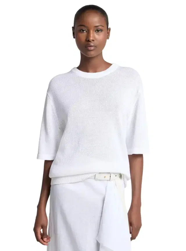 Linen and Cotton T-Shirt