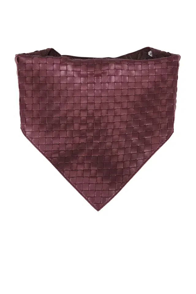 Bottega Veneta Leather Scarf