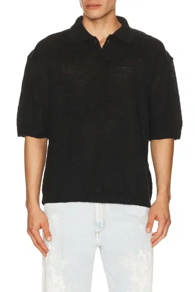 Maison Margiela Short Sleeve Polo Shirt | Thumbnail 1 Maison Margiela Short Sleeve Polo Shirt | Thumbnail 1