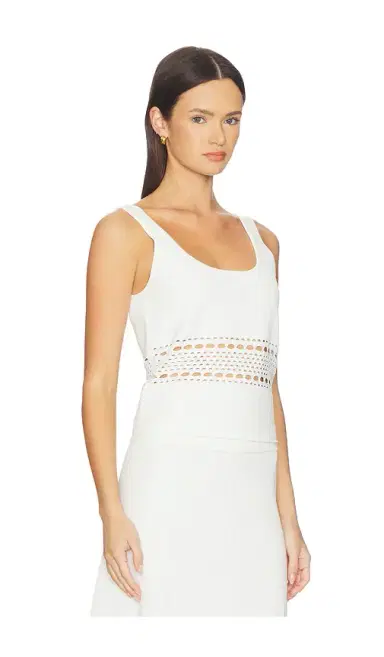 Simkhai Fitzgerald Open Stitch Knit Tank | Thumbnail 2 Simkhai Fitzgerald Open Stitch Knit Tank | Thumbnail 2