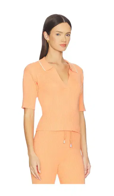 La Porte Odette Knit Polo | Thumbnail 2