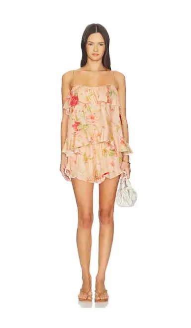 Zimmermann Roselight Frill Short | Thumbnail 5