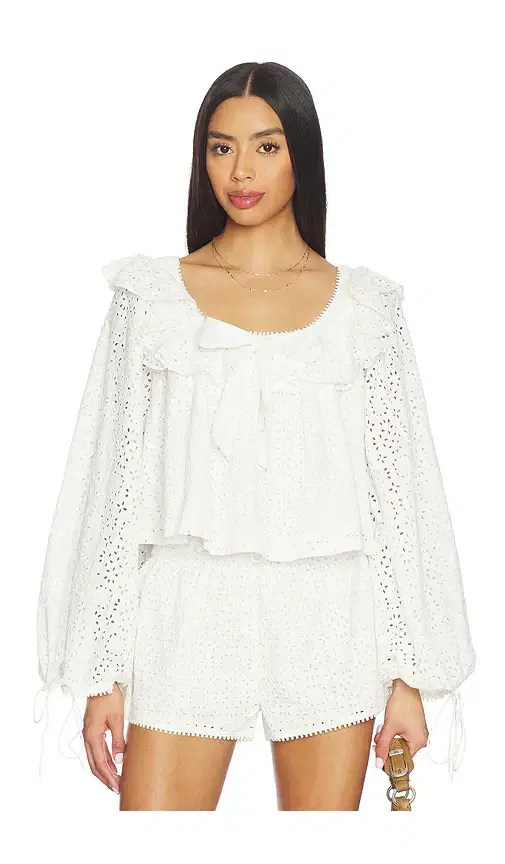 Willa Eyelet Top
