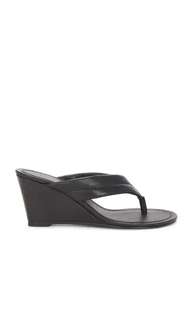 St. Agni Stitch Detail Thong Wedge Sandal | Thumbnail 1