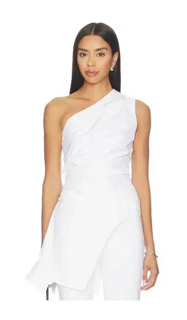 RÓHE Reimagined One Shoulder Top | Thumbnail 1 RÓHE Reimagined One Shoulder Top | Thumbnail 1