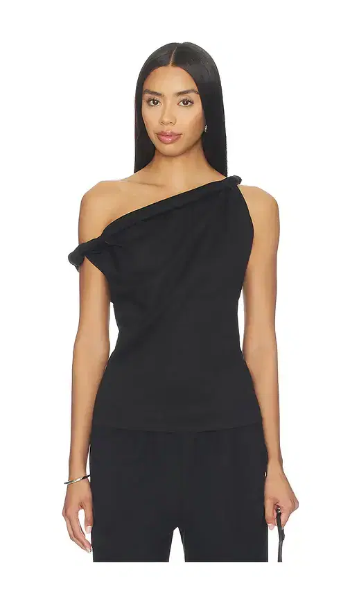 Sculptural Cotton Silk Top
