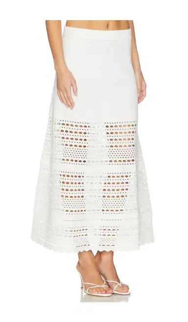 Simkhai Westly Open Stitch Knit Skirt | Thumbnail 2