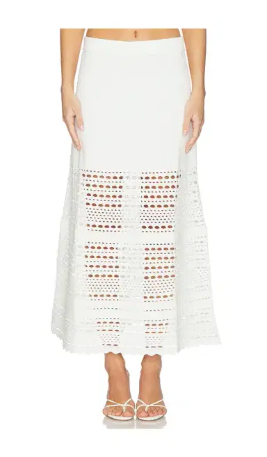 Simkhai Westly Open Stitch Knit Skirt | Thumbnail 1