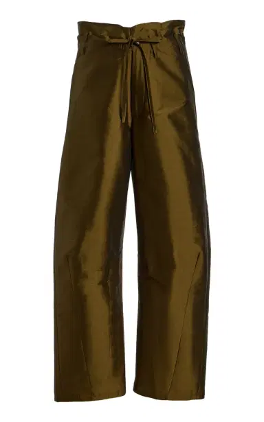CHAN LUU Techno Taffeta Barrel Pants | Thumbnail 4