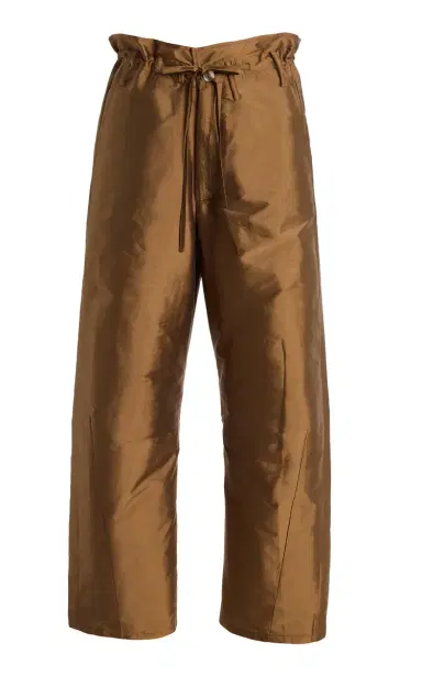CHAN LUU Techno Taffeta Barrel Pants | Thumbnail 5