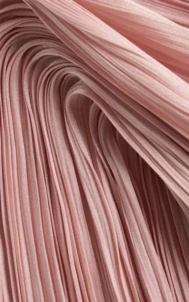 Marmar Halim Exclusive One-Shoulder Draped Hand-Pleated Silk Roseya Gown | Thumbnail 5 Marmar Halim Exclusive One-Shoulder Draped Hand-Pleated Silk Roseya Gown | Thumbnail 5