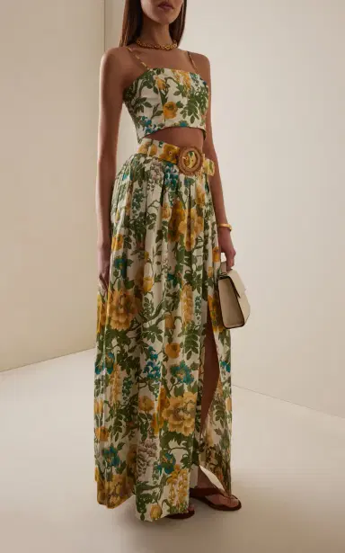 Cara Cara Greenfield Ruffled Maxi Skirt | Thumbnail 2 Cara Cara Greenfield Ruffled Maxi Skirt | Thumbnail 2