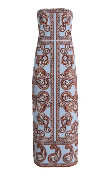 Cara Cara Rome Paisley Midi Dress | Thumbnail 6