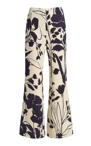 Cara Cara Pisa Printed Flared Pants | Thumbnail 8