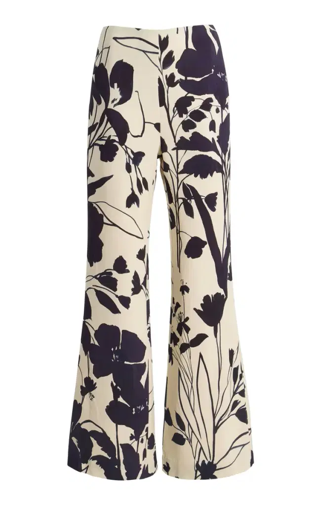 Cara Cara Pisa Printed Flared Pants