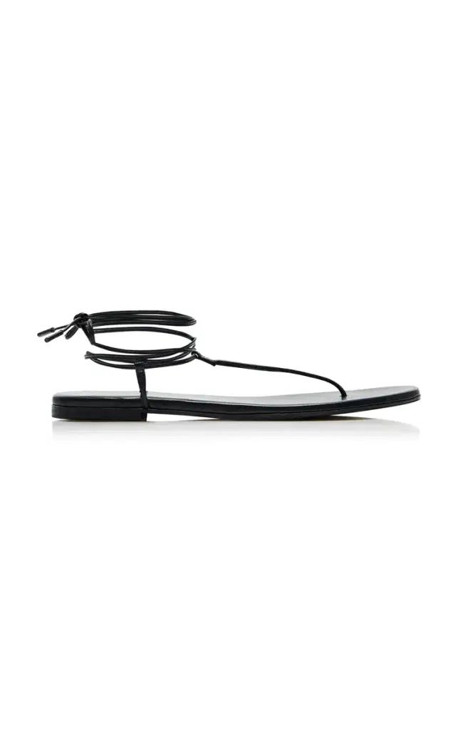 Gianvito Rossi Gwyneth Leather Sandals