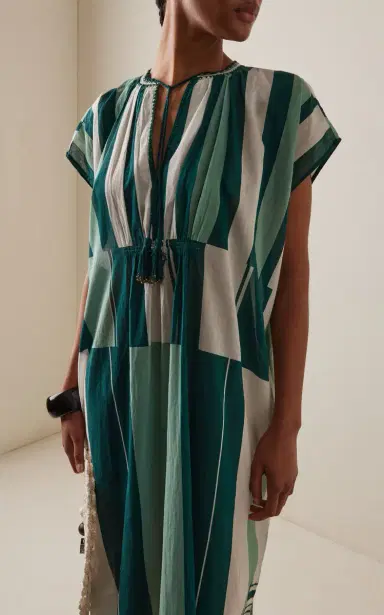 Ilio Nema Thaddeus Striped Caftan Maxi Dress | Thumbnail 3