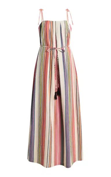 Ilio Nema Nisus Striped Cotton Maxi Dress | Thumbnail 1