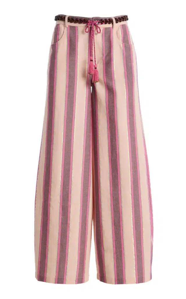 Ilio Nema Odin Striped Cotton Pants