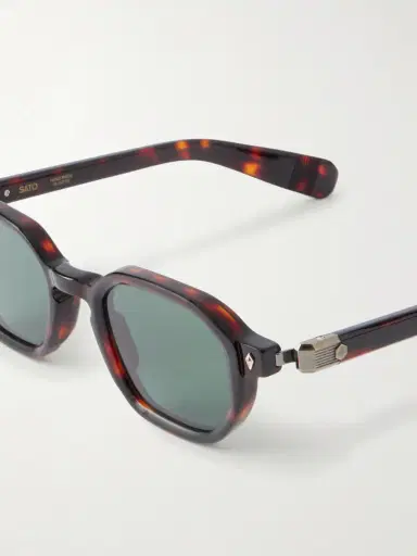 Sato Menkar-TT Round-Frame Tortoiseshell Acetate Sunglasses - Men | Thumbnail 3 Sato Menkar-TT Round-Frame Tortoiseshell Acetate Sunglasses - Men | Thumbnail 3