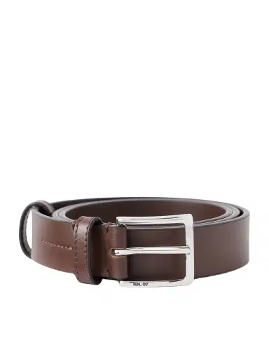 NN07 Ever 90030 3cm Leather Belt - Men | Thumbnail 1