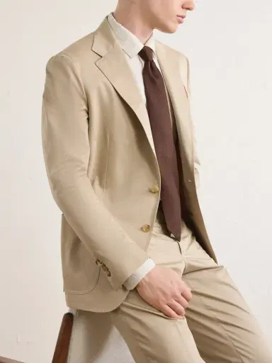 De Petrillo Cotton Suit Jacket - Men | Thumbnail 7 De Petrillo Cotton Suit Jacket - Men | Thumbnail 7