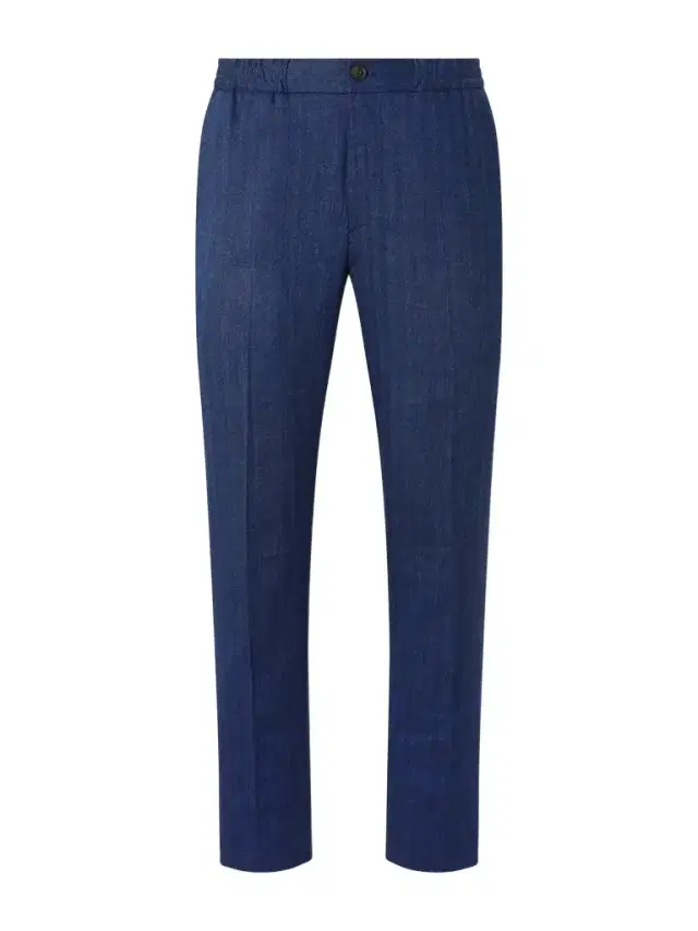 MR P. James Tapered Herringbone Linen-Blend Suit Trousers - Men