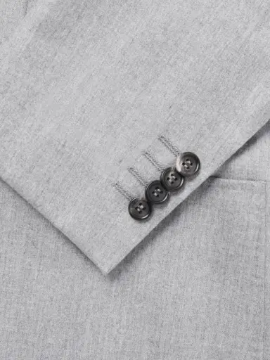 Canali Kei Wool Suit Jacket - Men | Thumbnail 2