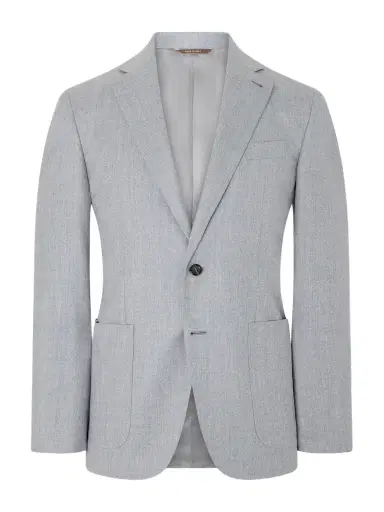 Canali Kei Wool Suit Jacket - Men | Thumbnail 1