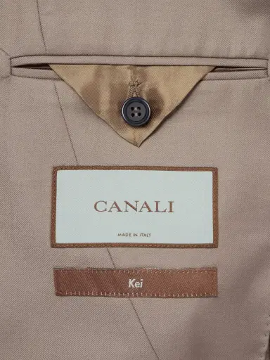 Canali Kei Wool Suit Jacket - Men | Thumbnail 3