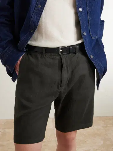 NN07 Ever 90030 3cm Leather Belt - Men | Thumbnail 2