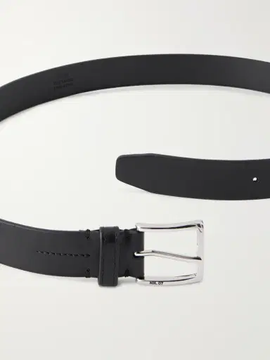 NN07 Ever 90030 3cm Leather Belt - Men | Thumbnail 3