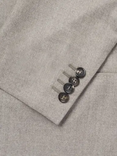 Canali Kei Wool Suit Jacket - Men | Thumbnail 2